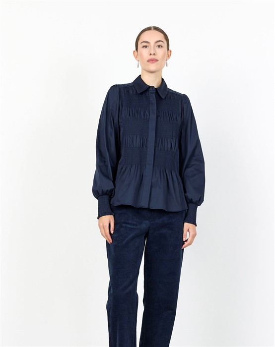 LR-Isla Solid 117 Skjorte 